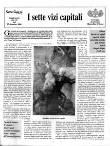 I sette vizi capitali